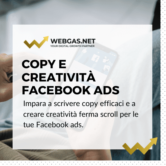 Copy e creatività facebook ads