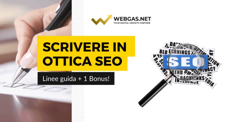 Linee guida scrivere in ottica SEO